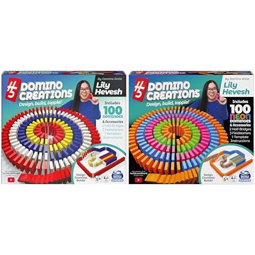 Amazon.com: Spin Master Games Lily Hevesh H5 Domino Creations